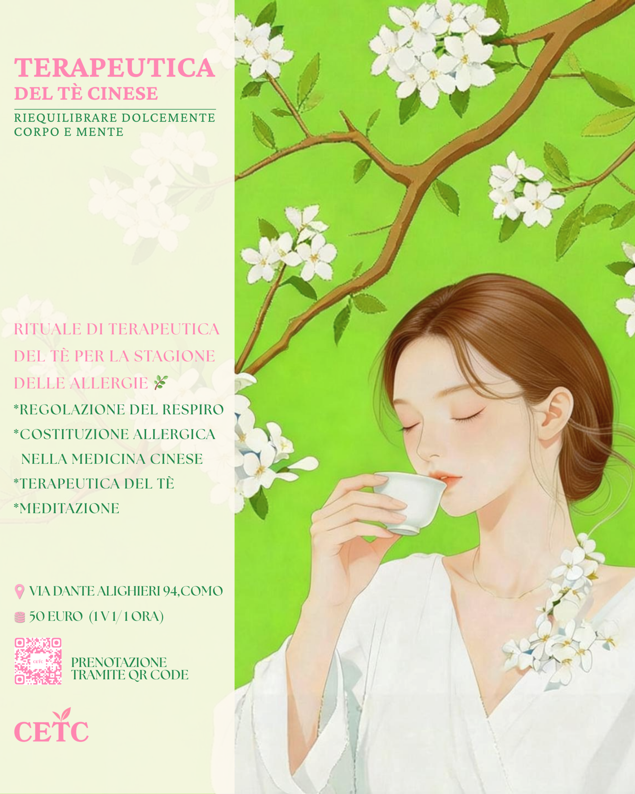 Esperienza Culturale di Terapeutica del Tè Cinese (su prenotazione)
